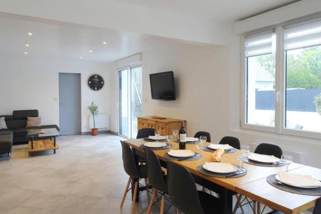 Maison De 2 A 8 Personnes 5 Chambres Portbail Luaran gambar