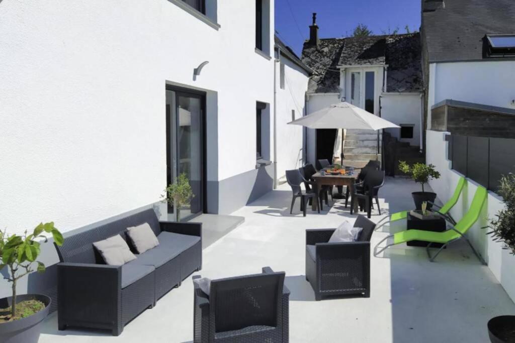 Maison De 2 A 8 Personnes 5 Chambres Portbail Luaran gambar